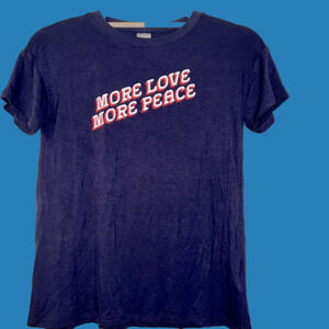 NORDSTROM’S girl’s navy T shirt with a timely message